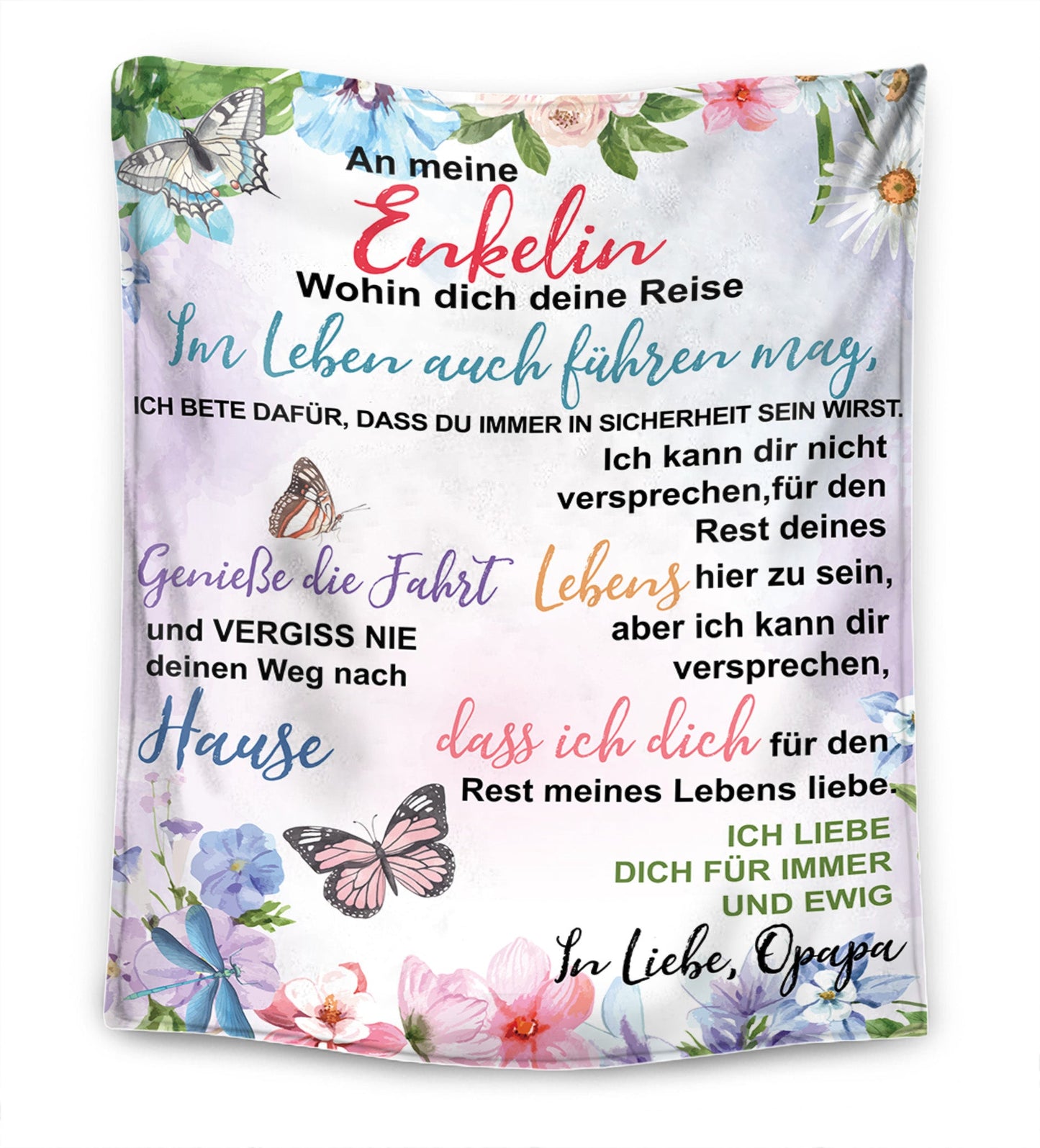 Für meine Enkelin - Premium Decke™