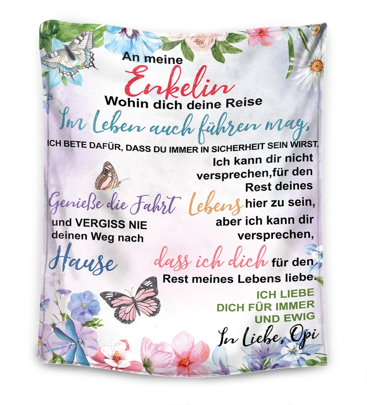 Für meine Enkelin - Premium Decke™