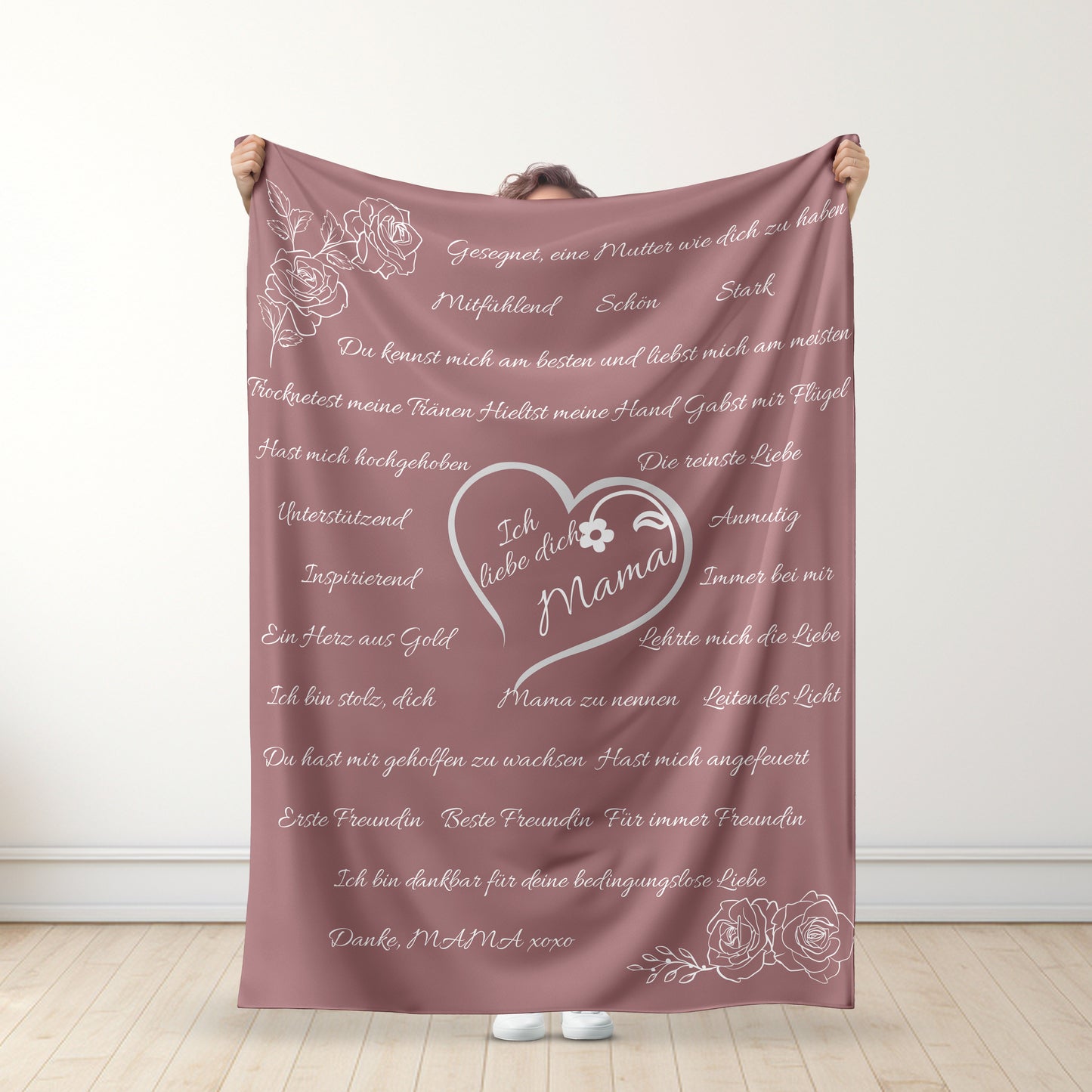 Ich liebe dich, Mama! Premium-Decke™