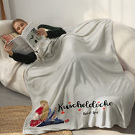 Unsere Kuscheldecke - Personalisierte Premium-Decke Ver4™