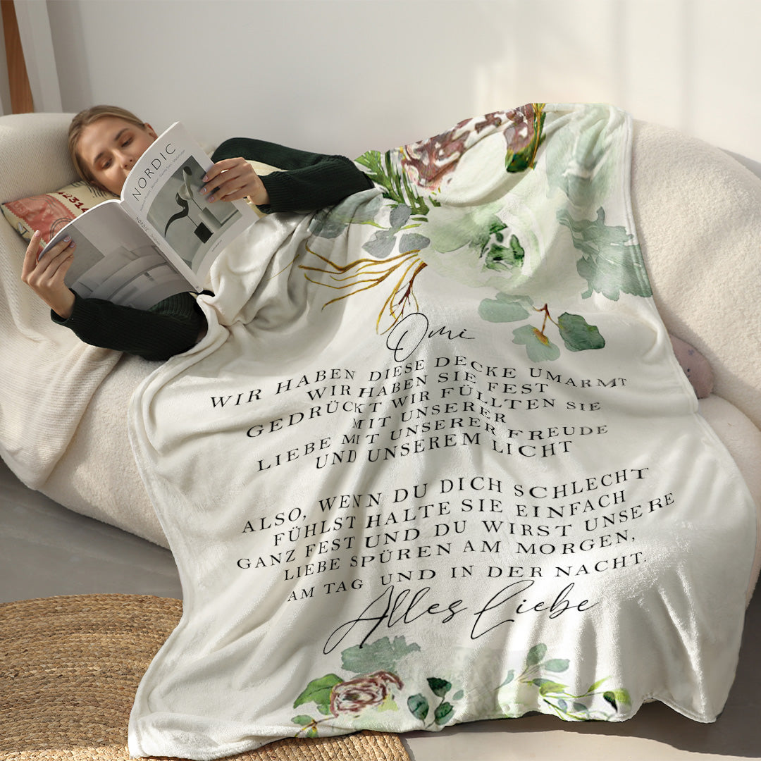 Für meine Oma/ meinen Opa - Premium Decke™