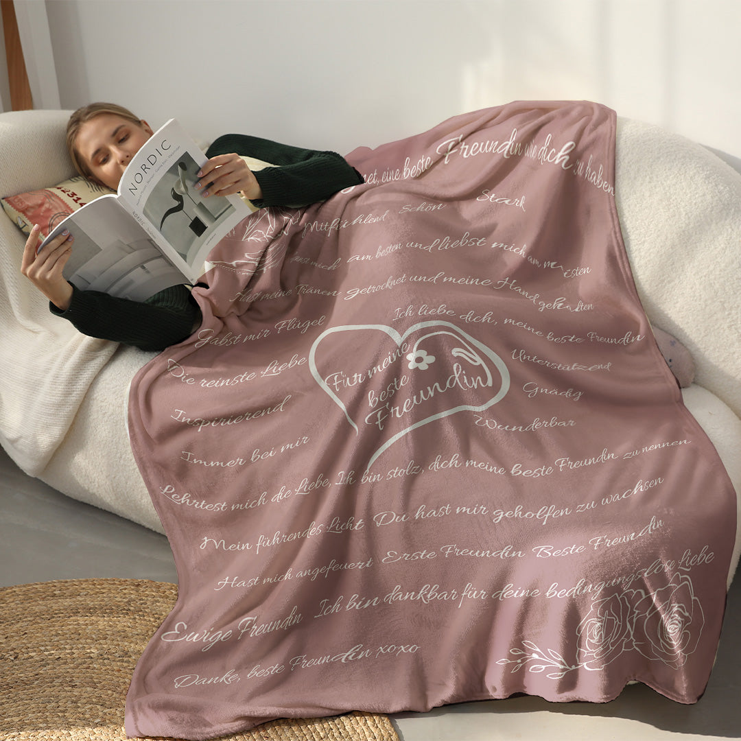 Für meine beste Freundin Premium-Decke™