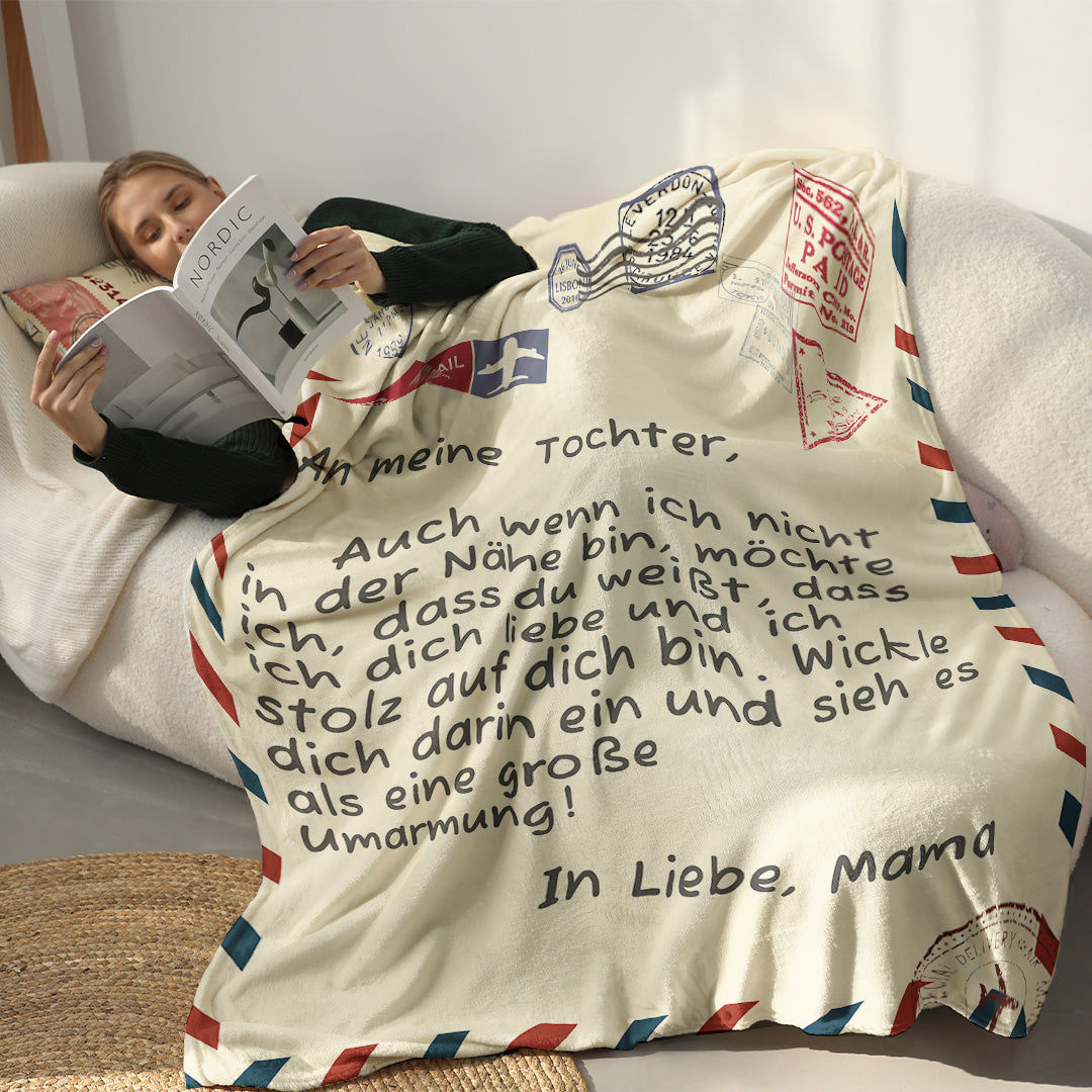 Mutter - Für meine Tochter / Für meinen Sohn - Premium Decke™ Ver. 3