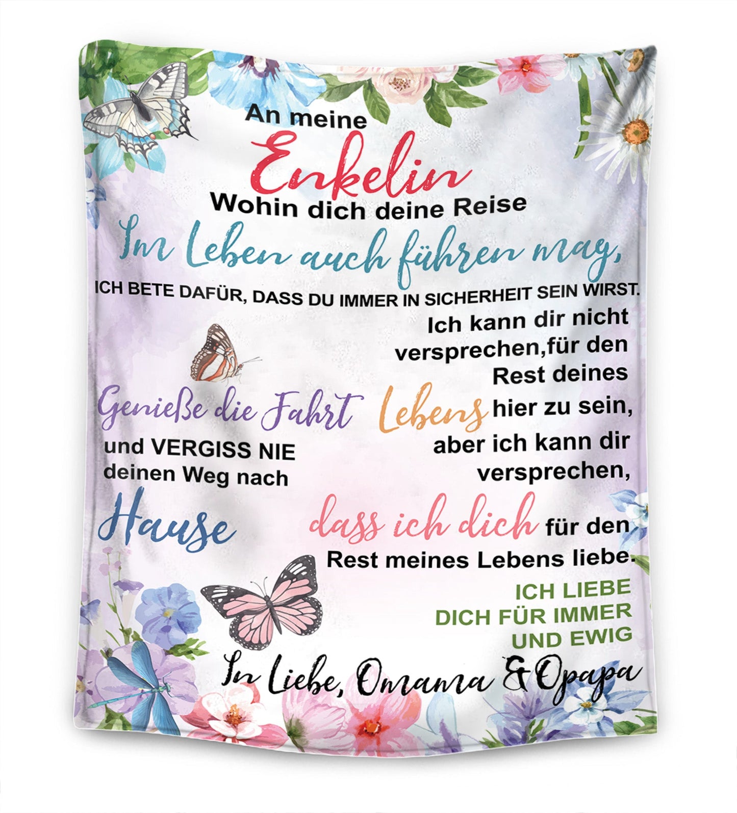 Für meine Enkelin - Premium Decke™