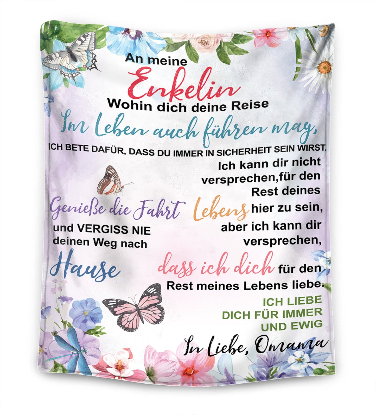 Für meine Enkelin - Premium Decke™
