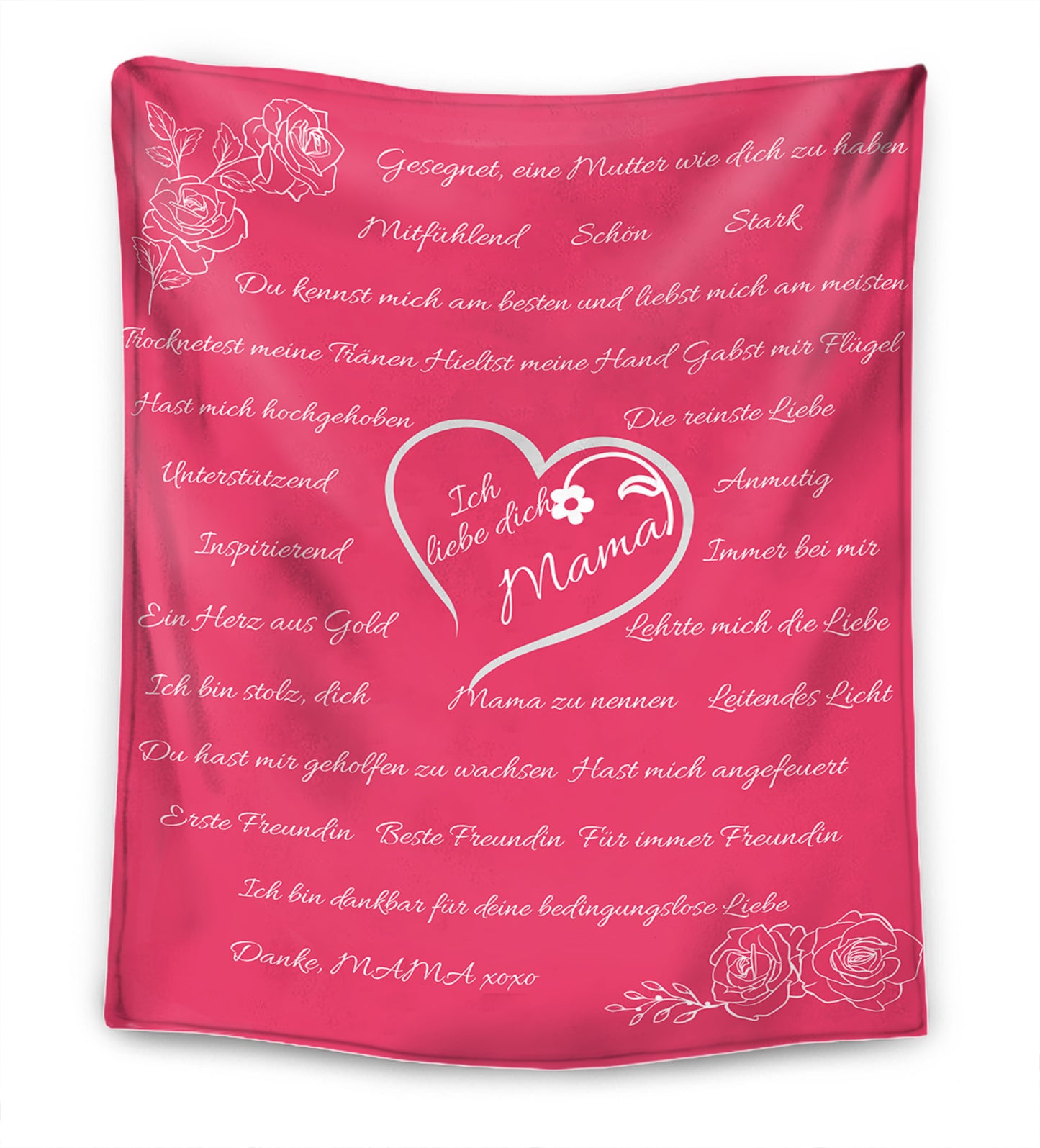 Ich liebe dich, Mama! Premium-Decke™