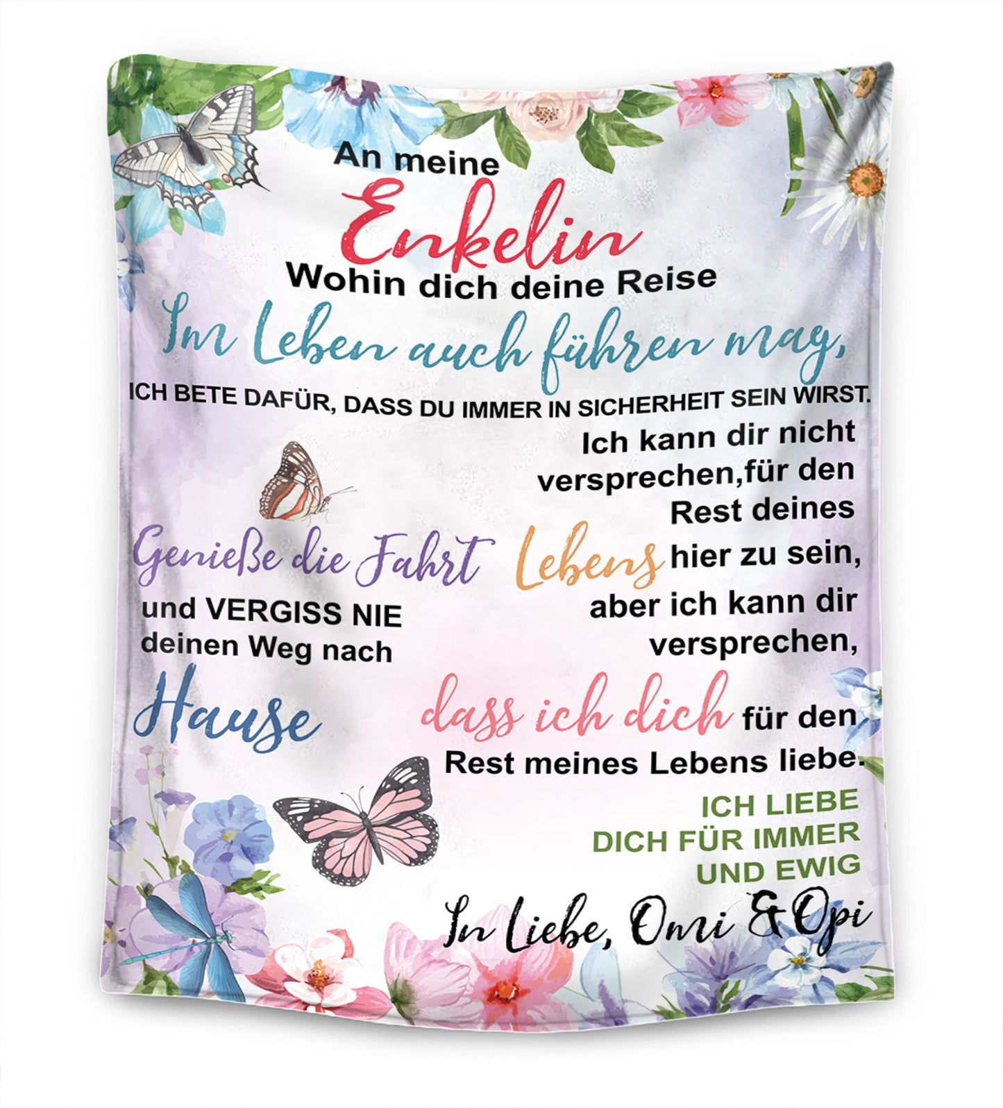 Für meine Enkelin - Premium Decke™