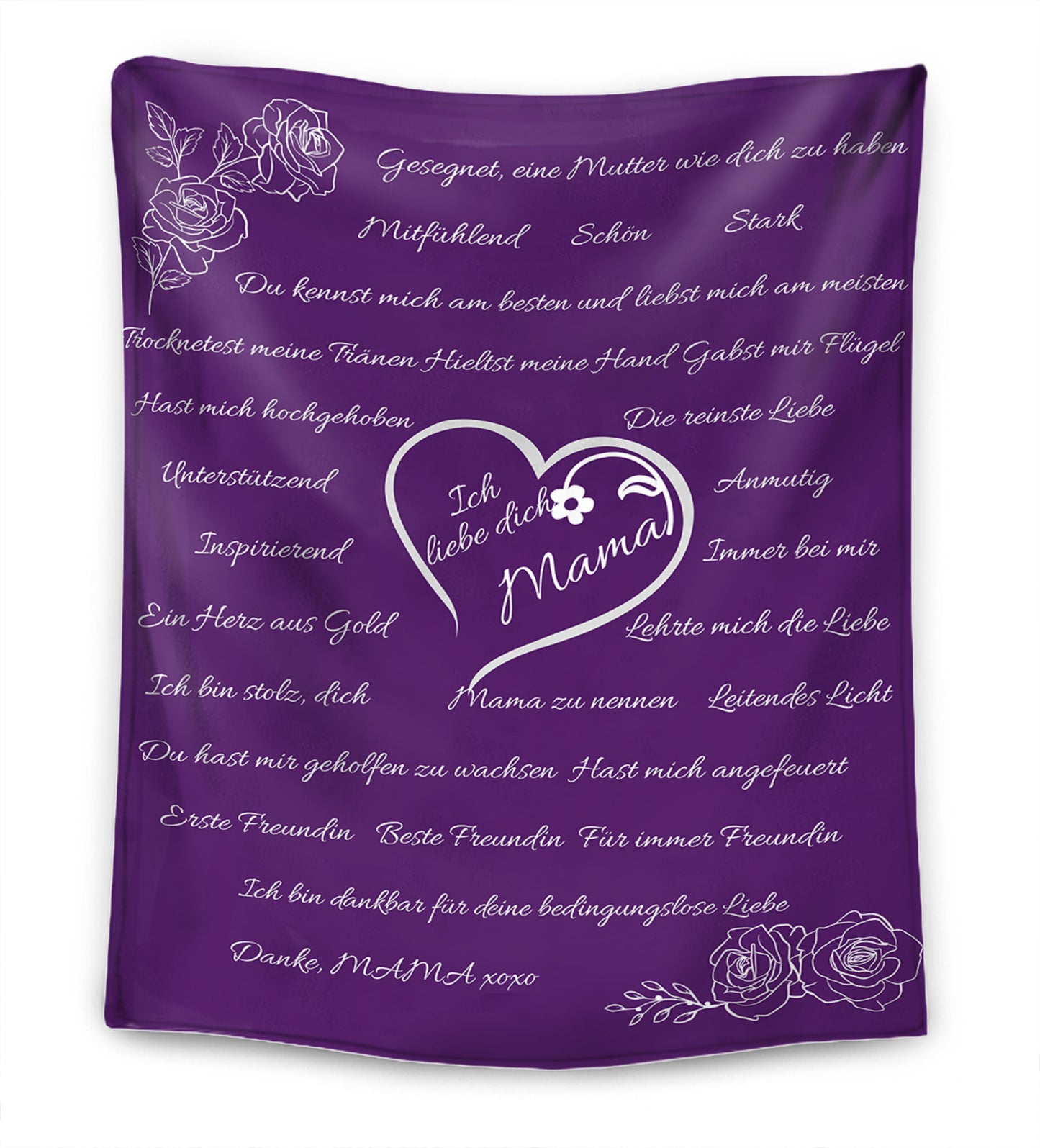 Ich liebe dich, Mama! Premium-Decke™