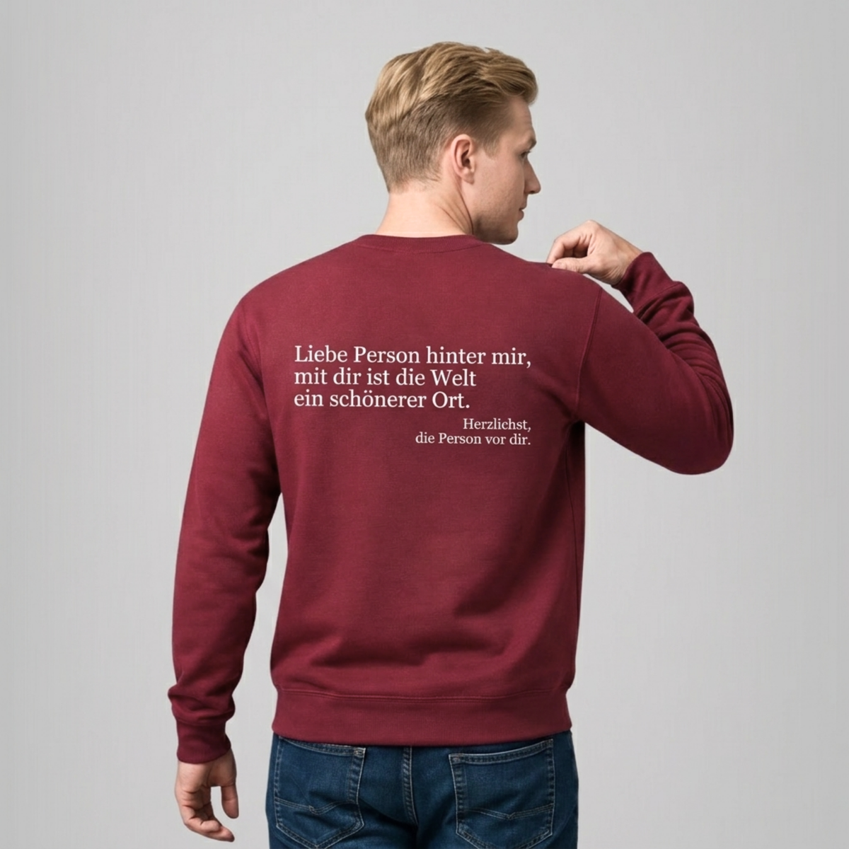 Du bist genug Sweatshirt