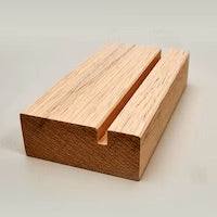 Premium-Holzaufsteller mit LED-Licht
