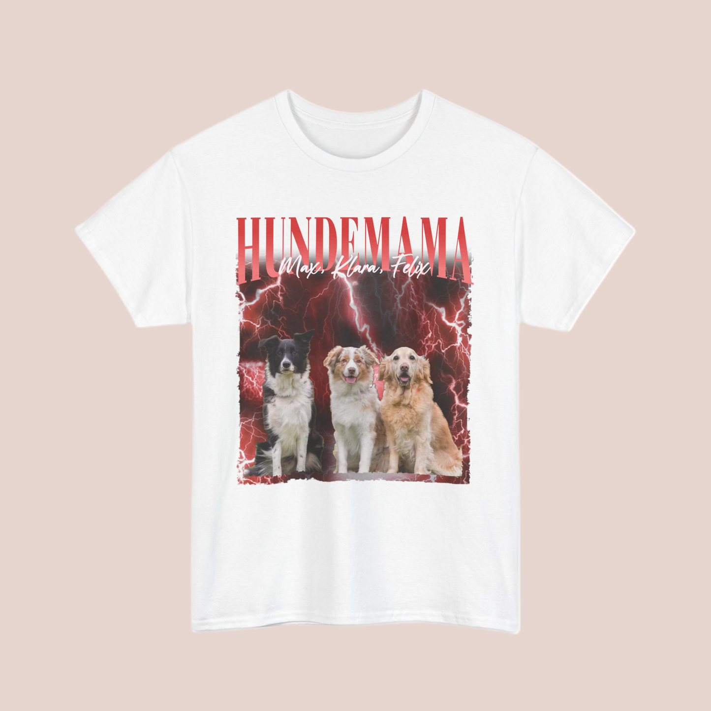 Geschenk für Haustierbesitzer – Vintage Bootleg – Personalisierter T-Shirt