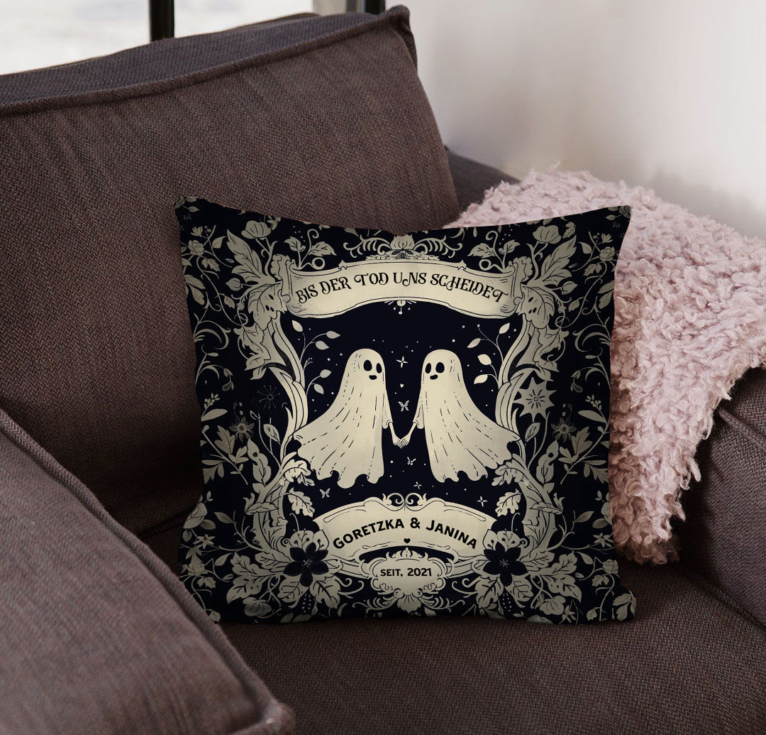 Geschenk für Paare - Kuscheln mit meinem Schatz - Personalisiertes Kissen