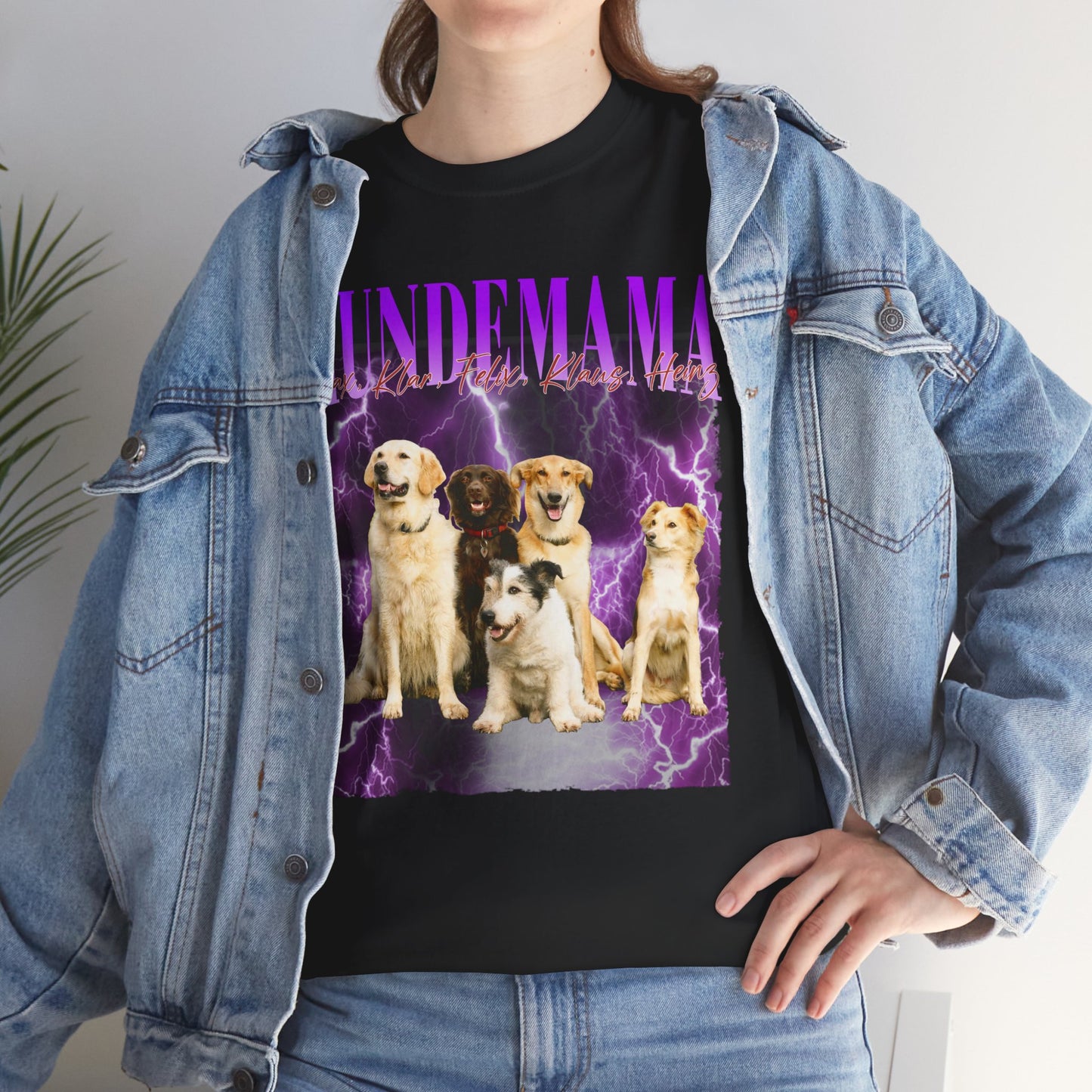 Geschenk für Haustierbesitzer – Vintage Bootleg – Personalisierter T-Shirt