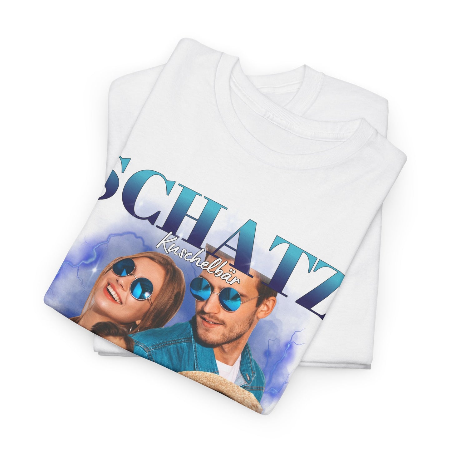 Geschenk für Paare – Vintage Bootleg – Personalisierter T-Shirt