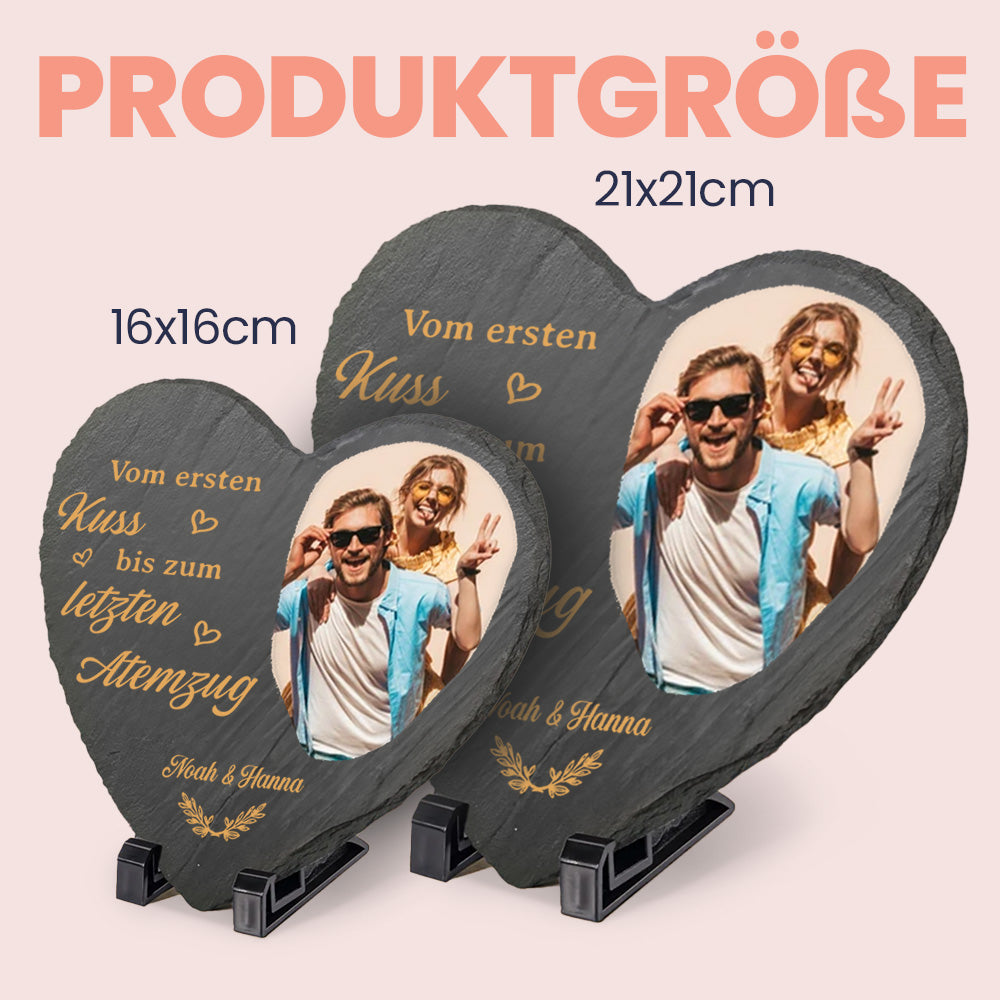 Geschenk für Ehemann oder Ehefrau – Personalisierte Herzstein - Mein Lieblingsplatz auf der ganzen Welt ist neben dir