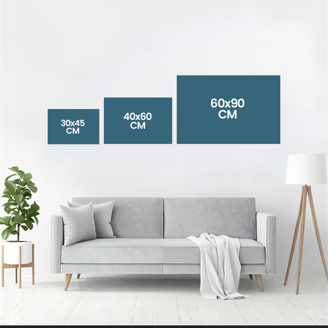 Du und ich, wir schaffen das - Geschenke Für Paare - Personalisiertes Wandkunst