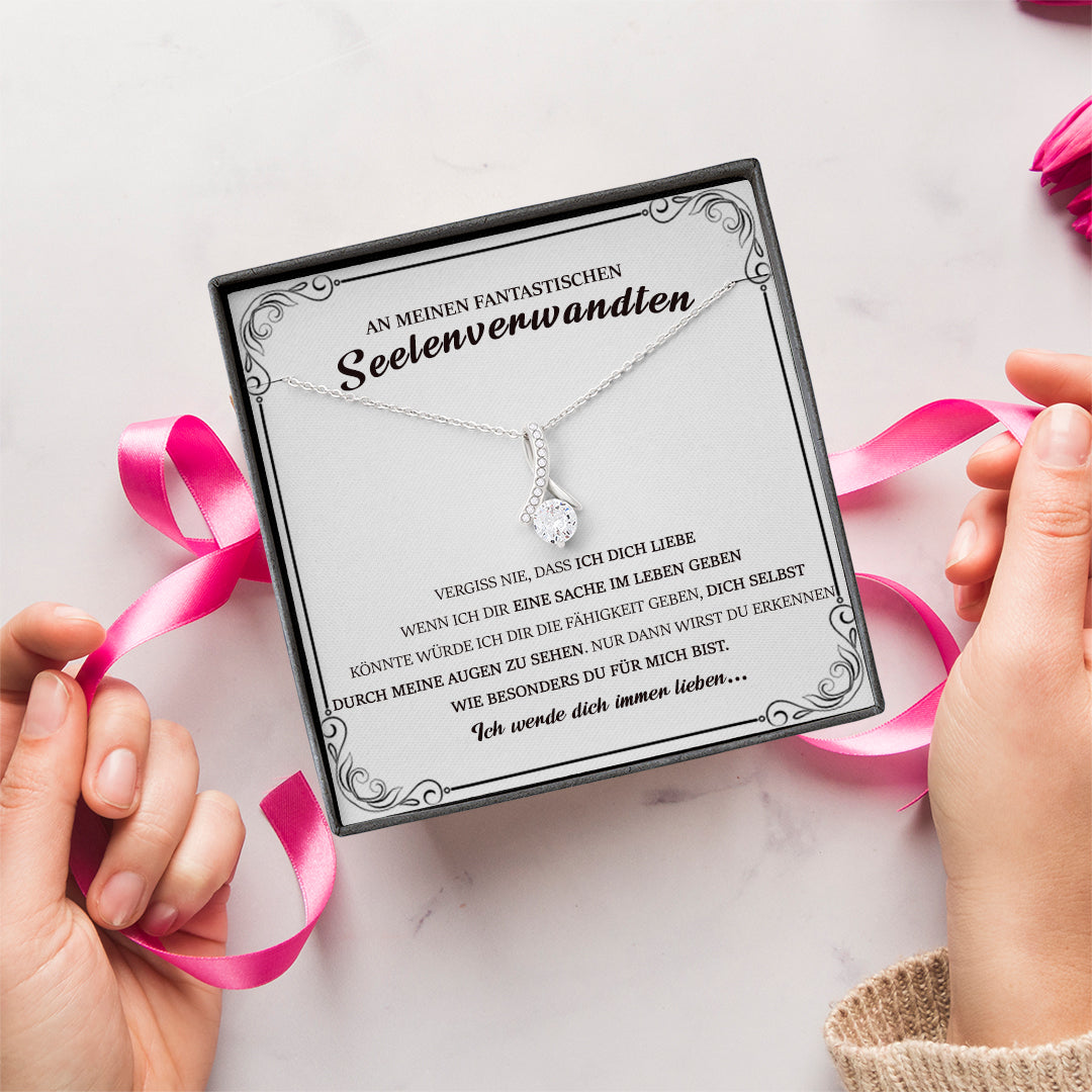 An meine/n Seelenverwandte/n – Alluring Beauty™ Halskette ver.2
