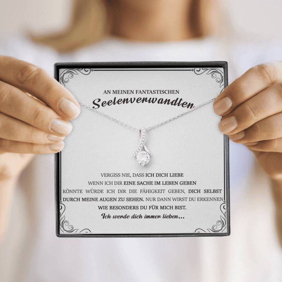 An meine/n Seelenverwandte/n – Alluring Beauty™ Halskette ver.2