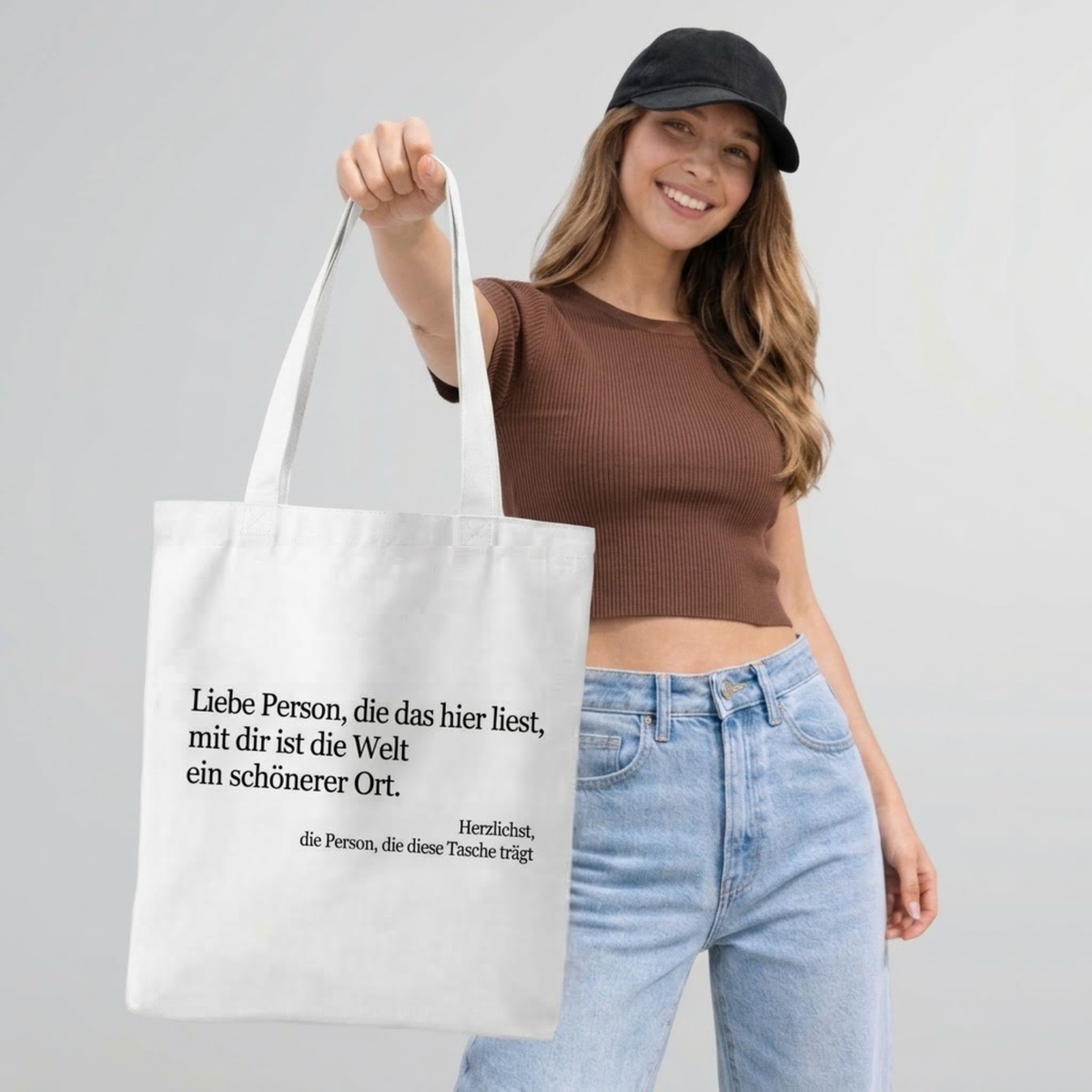 Du bist genug Tote Bag