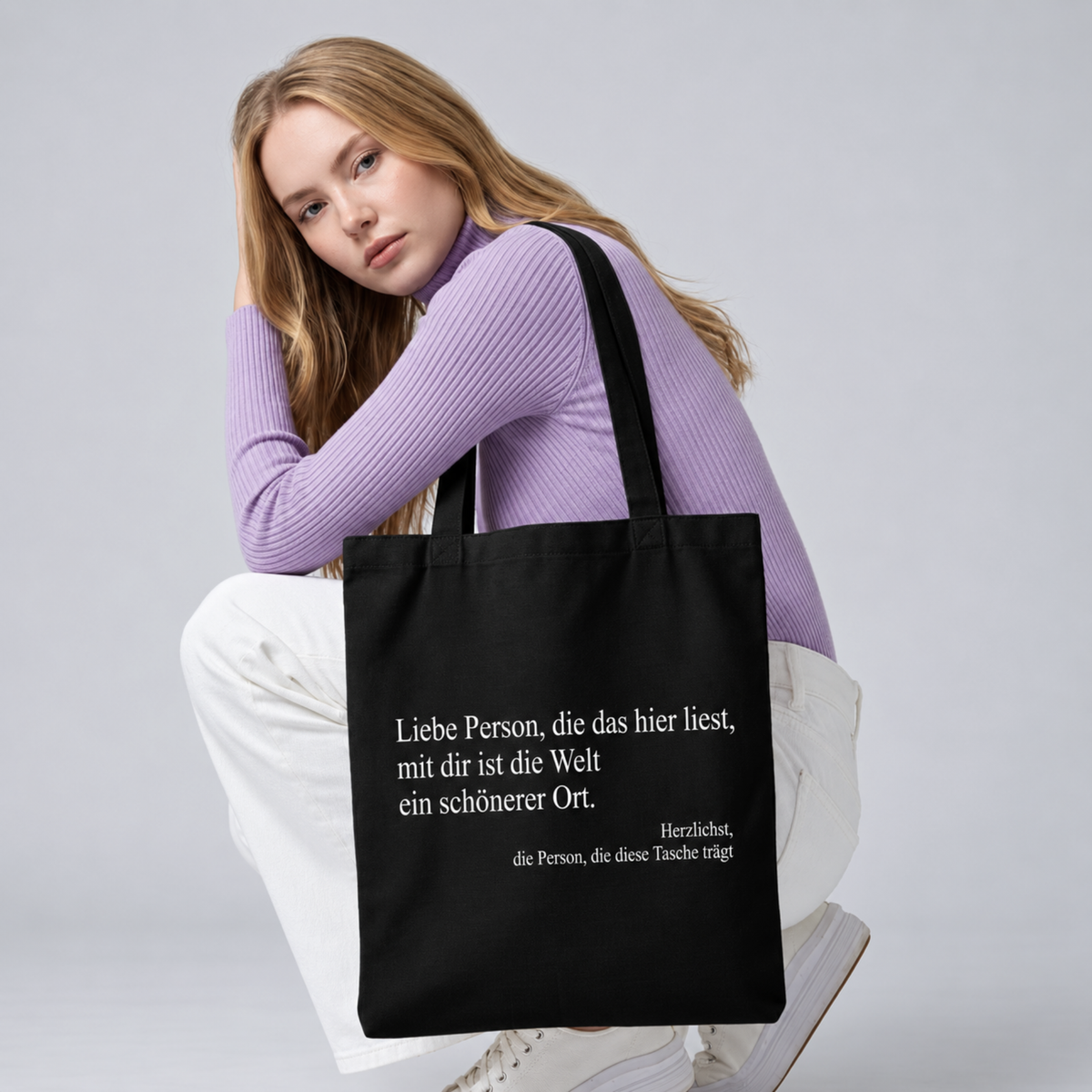 Du bist genug Tote Bag