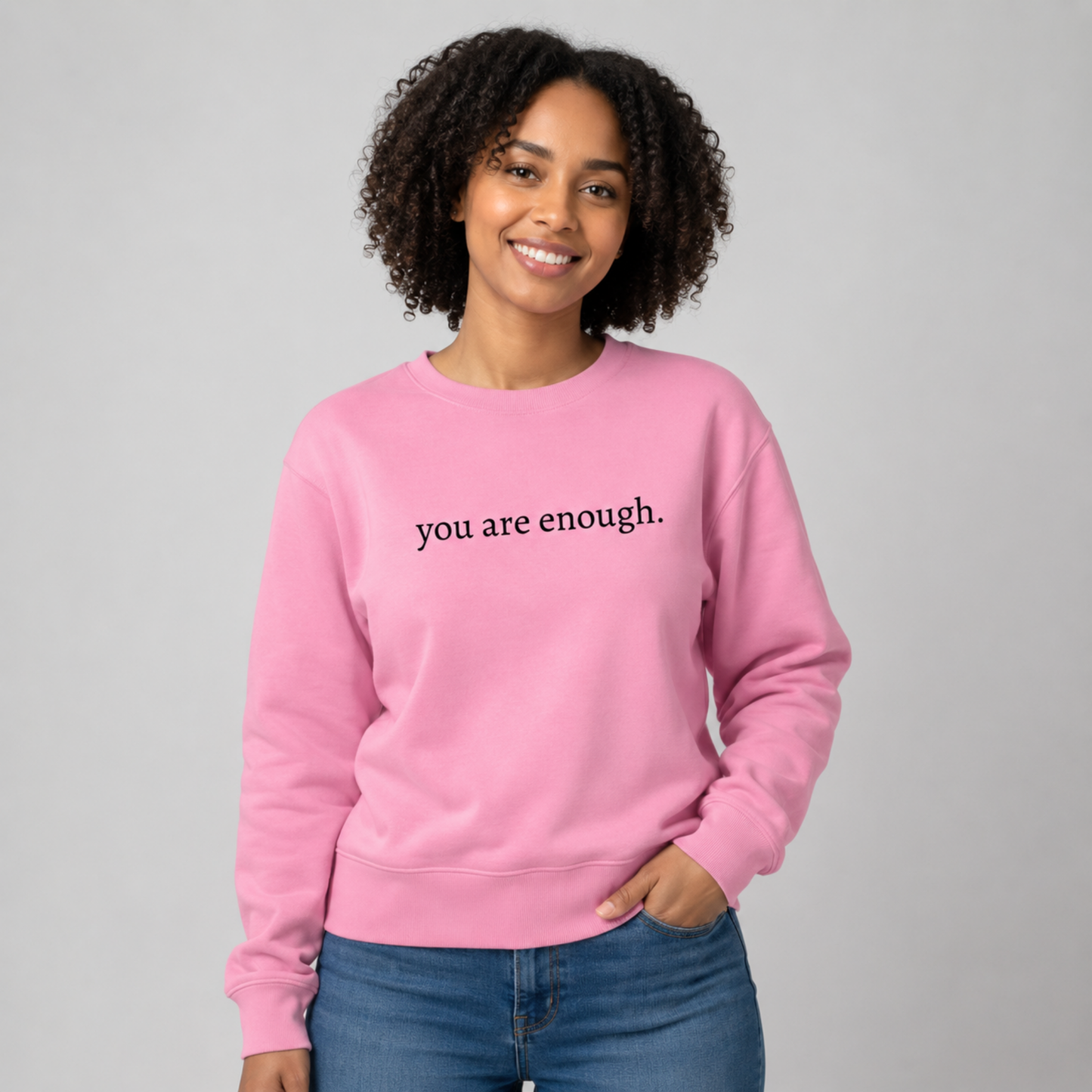 Du bist genug Pullover