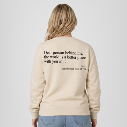 Du bist genug Pullover