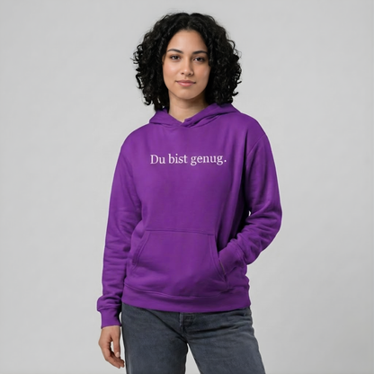 Du bist genug Hoodie
