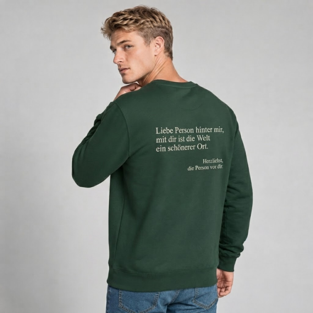 Du bist genug Sweatshirt