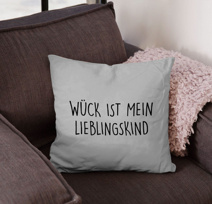 Geschenk für Mama/Papa – Lieblingskind – Personalisiertes Kissen
