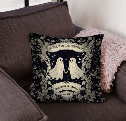 Geschenk für Paare - Kuscheln mit meinem Schatz - Personalisiertes Kissen
