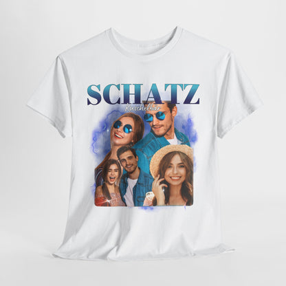 Geschenk für Paare – Vintage Bootleg – Personalisierter T-Shirt