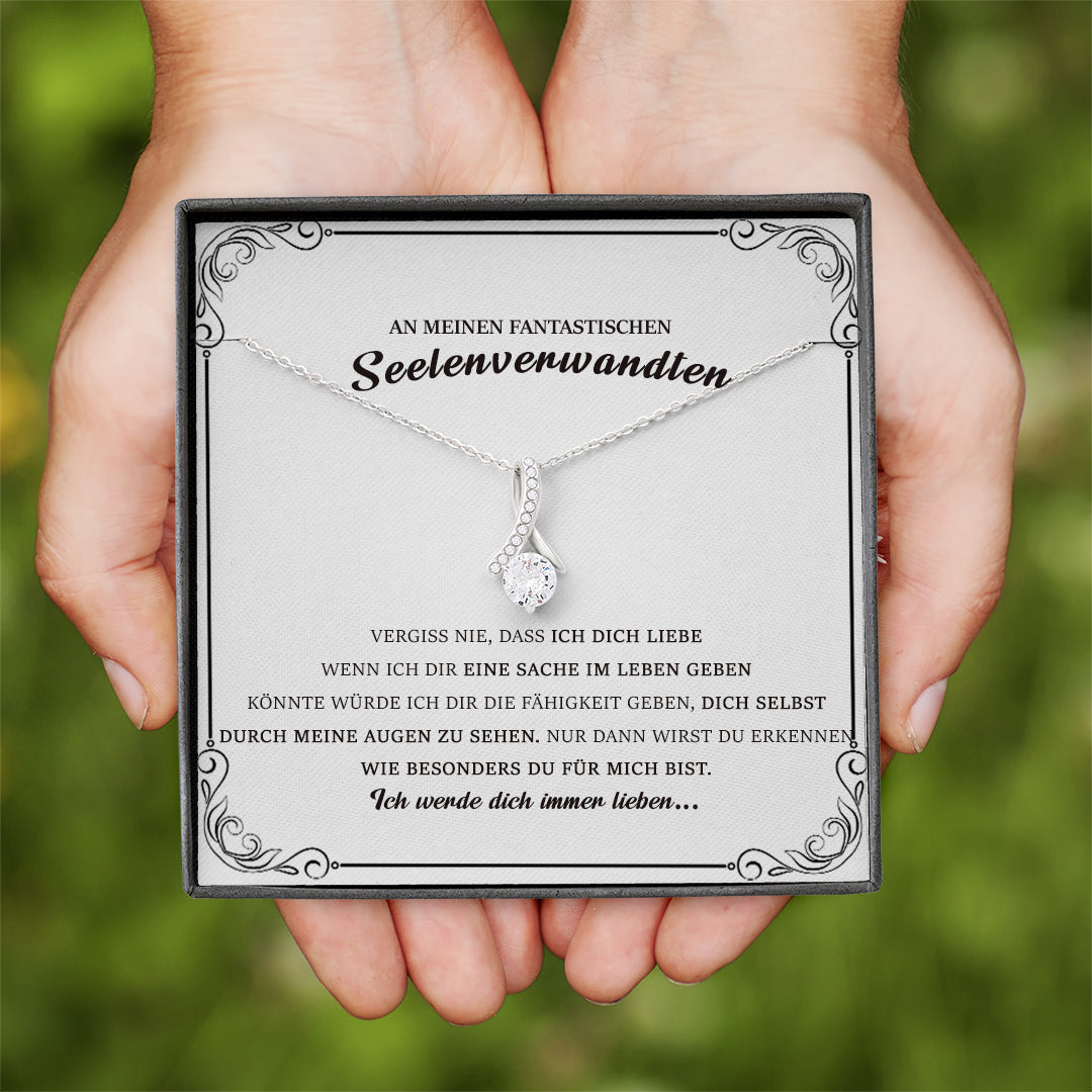 An meine/n Seelenverwandte/n – Alluring Beauty™ Halskette ver.2